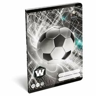 Füzet, tűzött, A5, sima, 32 lap, LIZZYSULI, "Top League","20-32"