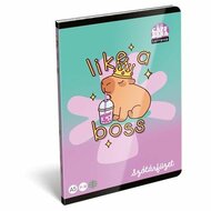 Füzet, tűzött, A5, szótár, 32 lap LIZZYSULI, "Lollipop Capybara", "31-32"