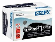 Tűzőkapocs, 73/12, horganyzott, RAPID "Superstrong", (5000 db)