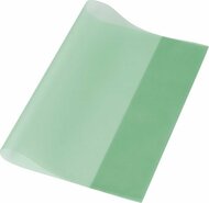 Füzet- és könyvborító, A5, PP, 80 mikron, narancsos felület, PANTA PLAST, zöld, (10 db)