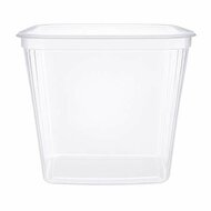 Műanyag tál, tetőzhető, 1000 ml, 25 db "Svéd", (25 db)