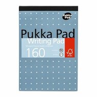 Jegyzetfüzet, A5, vonalas, 80 lap, PUKKA PAD "Metallic Writing Book", vegyes színek