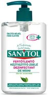 Kézfertőtlenítő gél, pumpás, 250 ml, SANYTOL