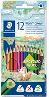 Színes ceruza készlet, háromszögletű, STAEDTLER "Noris Colour 187", 12 különböző szín, (12 db)
