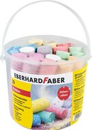 Aszfaltkréta, 20 darabos, EBERHARD FABER, 6 csillámos szín, (20 db)