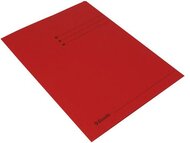 Pólyás dosszié, prespán, A4, ESSELTE, piros