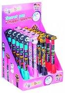 Golyóstoll display, UV- tintával, "Gimboo" "Secret Pen", 4 különböző mintával, (20 db)