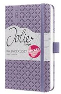 Naptár, A6, heti, 2027, kemény borító, SIGEL "Jolie", Lavender Purple