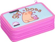 Tolltartó, 3 emeletes, cipzáras, LIZZYSULI, "Lollipop Capybara"
