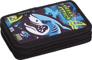 Tolltartó, 2 emeletes, cipzáras, LIZZYSULI, "Shark Attack"