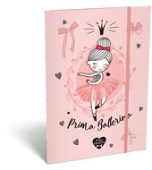 Gumis mappa, karton, A4, LIZZYSULI, "Tiny Dancer, Lovely Ballerina"