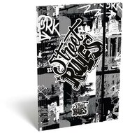 Gumis mappa, karton, A4, LIZZYSULI, "Street Rules"