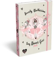 Füzetbox, A4, LIZZYSULI, "Tiny Dancer, Lovely Ballerina"