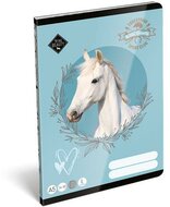 Füzet, tűzött, A5, vonalas, 32 lap, 1. osztály, LIZZYSULI, "Wild Beauty, Sport Club","14-32"