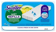 Nedves padlótörlő kendő, utántöltő, 24 db, SWIFFER "Sweeper", citrus illat, (24 db)