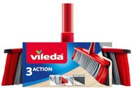 Partvis, nyéllel, VILEDA "3Action", piros