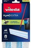 Lapos felmosó utántöltő, VILEDA "H2PrO", kék-fehér
