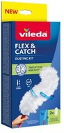 Portörlő szett, rövid nyelű, VILEDA "Flex&Catch"