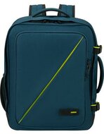 Hátizsák, kabin méret, 38l, M-es, AMERICAN TOURISTER "Take2Cabin", tengerkék