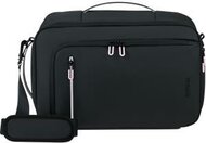 Utazótáska, kabin méret, 21l, 3 in 1, AMERICAN TOURISTER "Puffypop", fekete