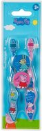Fogkefe, gyerekeknek, puha, 2 db, kupakkal, 3+, "Peppa Pig", (2 db)