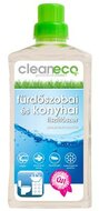 Fürdőszobai és konyhai tisztítószer, organikus, 1 l, CLEANECO