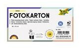 Dekorkarton, 2 oldalas, 50x70 cm, 300 g, 10 lap, FOLIA, fehér, (10 lap)