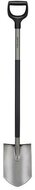 Ásó, hegyes, FISKARS "Ergonomic™", szürke
