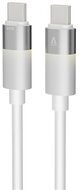 AVAX CB316 GLOWY 60W USB-C gyorstöltő kábel 1m, fehér
