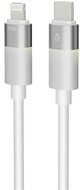 AVAX CB314 GLOWY 27W USB-C - Lightning gyorstöltő kábel 1m, fehér