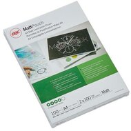 Meleglamináló fólia, 100 mikron, A4, matt, GBC, (100 db)