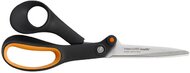 Olló, barkács, 21 cm, FISKARS "Amplify", fekete