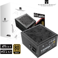 Thermalright - ATX desktop tápegység 1000W 80+ Gold BOX - TR-AG1000