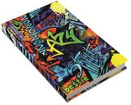 Diák zsebkönyv, heti, 2026/2027 tanév, REALSYSTEM, graffiti