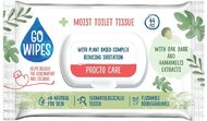 Toalettpapír, nedves, visszazárható tetővel, 44 db, GO WIPES "Procto Care", (44 db)