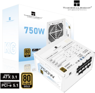 Thermalright - ATX desktop tápegység 750W 80+ Gold BOX - TR-KG750W