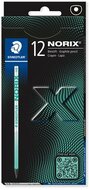 Grafitceruza, HB, STAEDTLER "Norix® 181", zöld, (12 db)