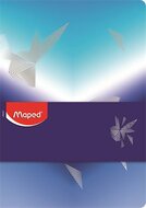 Jegyzetfüzet, tűzött, A5, vonalas, MAPED „Arctic jégvilág"