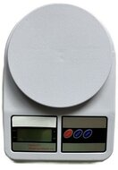 Konyhai mérleg, digitális, 7 kg terhelhetőség, fehér
