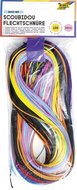 Kreatív fonal, 100 cm, 100 db, FOLIA, „Basic Mix", vegyes színek, (100 db)