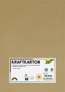 Kraft papír, A4, 230 g, 50 lap, FOLIA, (50 lap)