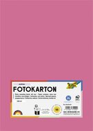 Dekorkarton, 2 oldalas, A4, 300 g, 50 lap, FOLIA, fáradt rózsaszín, (50 lap)