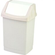Billenős szemetes, 25 l, CURVER "Click-It", szavanna