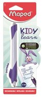Írástanuló rollertoll, 0,7 mm, radírozható, MAPED "KIDY Learn MAGIC", nyuszi, lila