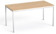 Általános asztal fémlábbal, 75x150 cm, MAYAH "Freedom SV-39", tölgy