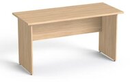 Íróasztal, laplábbal, 140x70 cm, MAYAH "Freedom SV-20", tölgy