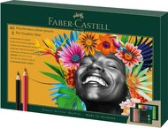 Színes- és grafitceruza készlet, FABER-CASTELL "Polychromos & Pitt Graphite Matt" , 50 db-os szett, (50 db)