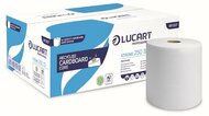 Kéztörlő, tekercses, 1 rétegű, LUCART "Strong 250 ID", hófehér, (6 tek)
