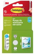 Képakasztó csík, tépőzáras, 4 pár, 3M SCOTCH "Command™", (4 pár)