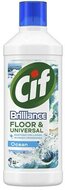 Általános folyékony tisztítószer, 1,1 L, CIF "Brilliance", óceán